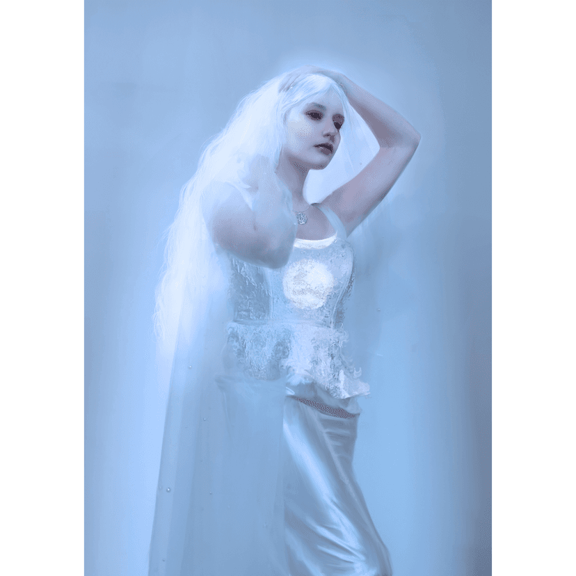 Lunar Princess artistic print