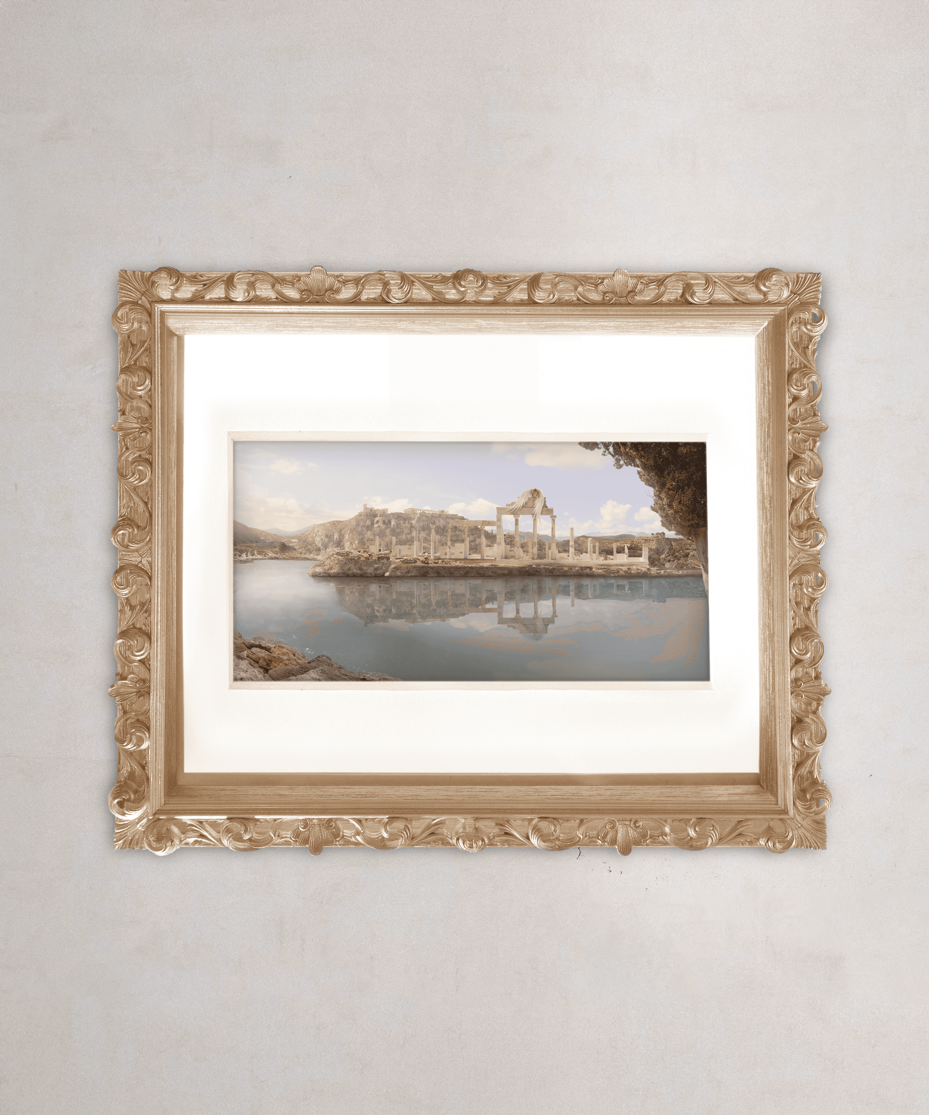 The fall of Icarus artistic print
